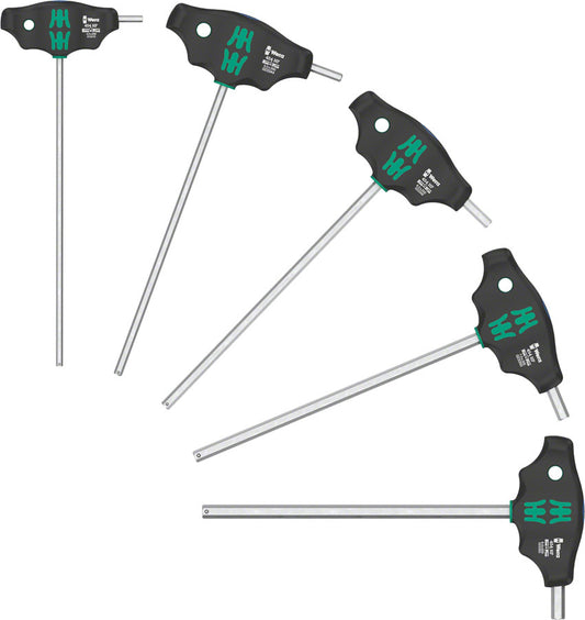 Wera 454/4 HF SHK T-Handle Driver Set 1-Goodwynn's