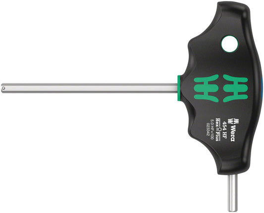 Wera 454 HF T-handle hexagon screwdriver Hex-Plus holding function 5 x 100 mm-Goodwynn's