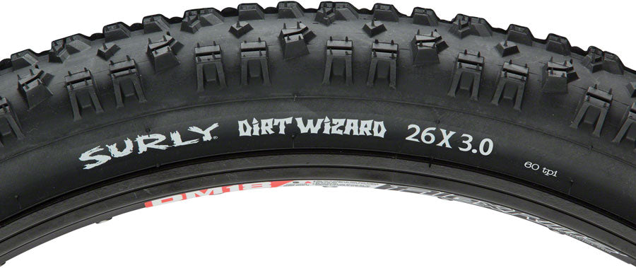 Surly Dirt Wizard Tire - 26 x 3.0 Tubeless Folding Black 60tpi-Goodwynn'sGoodwynn's