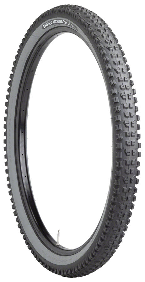 Surly Dirt Wizard Tire - 29 x 2.6 Tubeless Folding Black/Slate 60 tpi-Goodwynn'sGoodwynn's