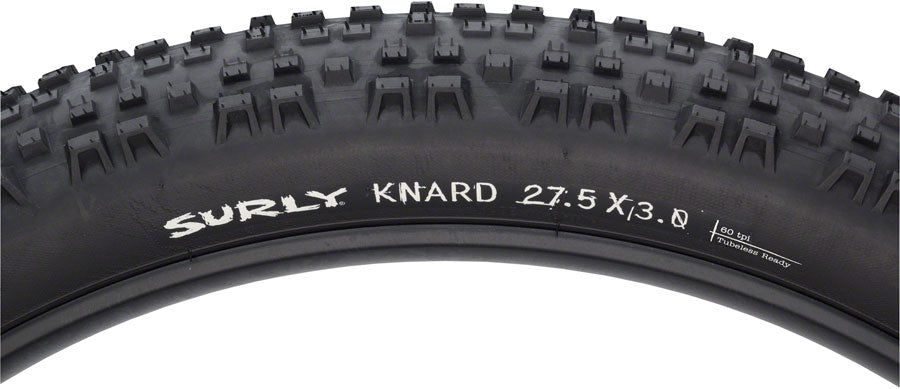 Surly Knard Tire - 27.5 x 3 Tubeless Folding Black 60tpi-Goodwynn'sGoodwynn's