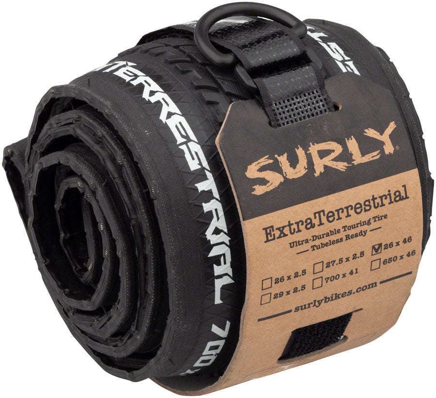 Surly ExtraTerrestrial Tire - 26 x 46c Tubeless Folding Black 60tpi-Goodwynn'sGoodwynn's