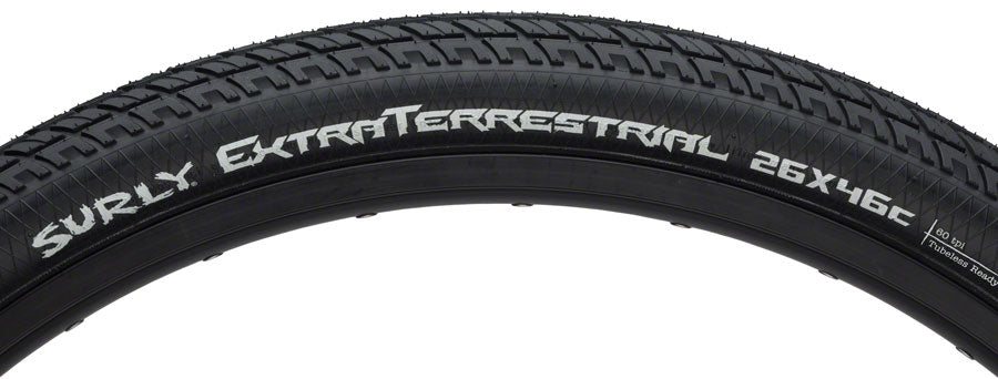 Surly ExtraTerrestrial Tire - 26 x 46c Tubeless Folding Black 60tpi-Goodwynn'sGoodwynn's