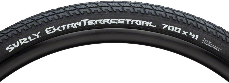 Surly ExtraTerrestrial Tire - 700 x 41 Tubeless Folding Black 60tpi-Goodwynn'sGoodwynn's