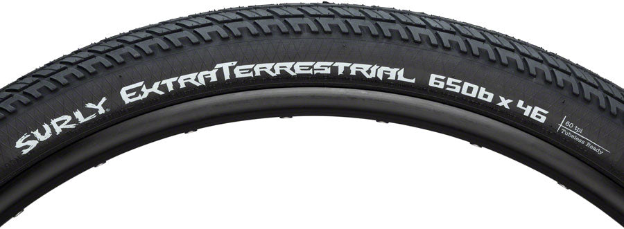 Surly ExtraTerrestrial Tire - 650b x 46 Tubeless Folding Black 60tpi-Goodwynn'sGoodwynn's