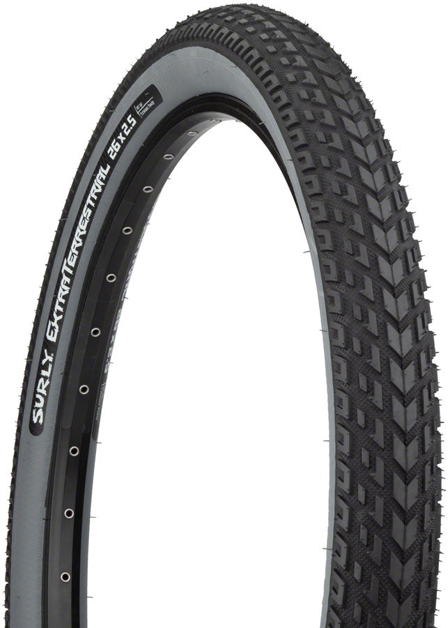 Surly ExtraTerrestrial Tire - 26 x 2.5 Tubeless Folding Black/Slate 60tpi-Goodwynn'sGoodwynn's