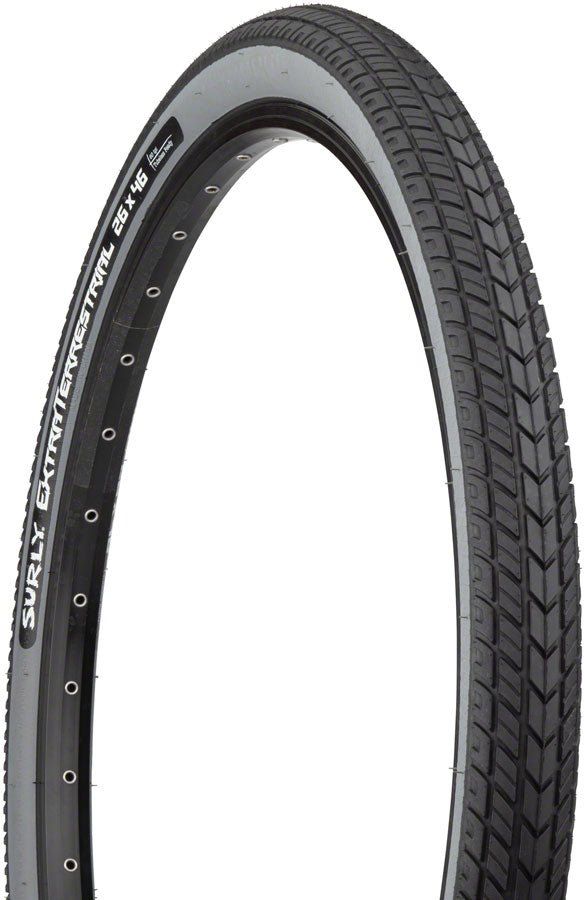 Surly ExtraTerrestrial Tire - 26 x 46c Tubeless Folding Black/Slate 60tpi-Goodwynn'sGoodwynn's