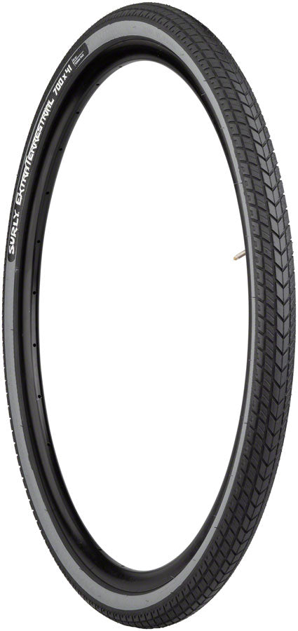 Surly ExtraTerrestrial Tire - 700 x 41 Tubeless Folding Black/Slate 60tpi-Goodwynn'sGoodwynn's