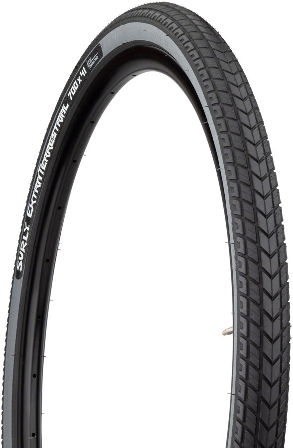 Surly ExtraTerrestrial Tire - 700 x 41 Tubeless Folding Black/Slate 60tpi-Goodwynn'sGoodwynn's