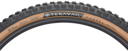 Teravail Kessel Tire - 29 x 2.5 Tubeless Folding Tan Durable Grip Plus Compound