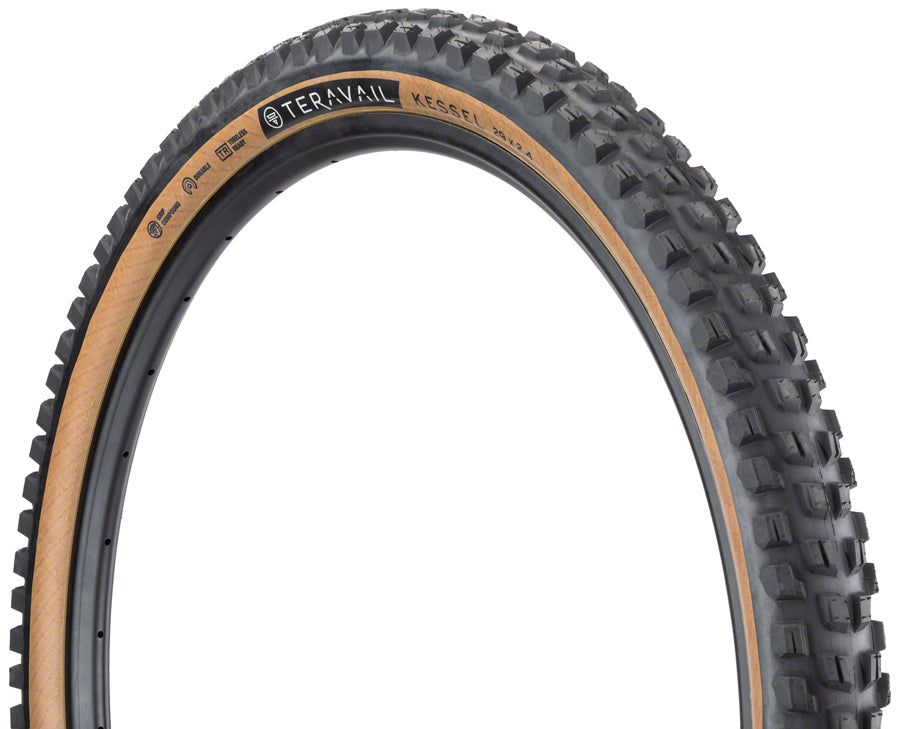 Teravail Kessel Tire - 29 x 2.5 Tubeless Folding Tan Durable Grip Plus Compound-Goodwynn'sGoodwynn's