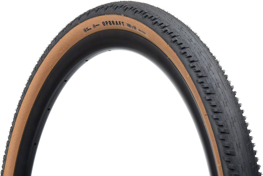 Teravail Updraft Tire - 700 x 50 Tubeless Folding Tan Light Supple Fast Compound-Goodwynn'sGoodwynn's