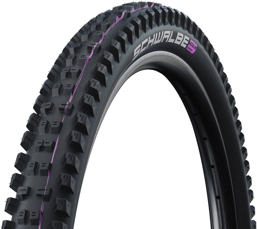 Schwalbe Tacky Chan Tire - 29 x 2.40 Tubeless Folding BLK Evolution Line Super Ground Addix Soft E-50-Goodwynn'sGoodwynn's