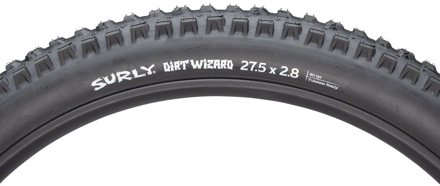 Surly Dirt Wizard Tire - 27.5 x 2.8 Tubless Folding Black 60tpi-Goodwynn'sGoodwynn's