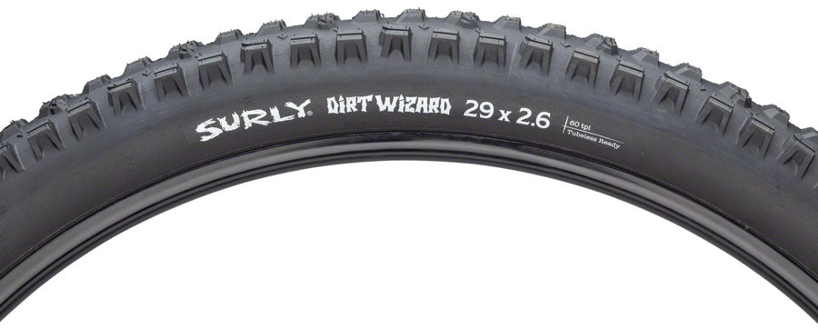 Surly Dirt Wizard Tire - 29 x 2.6 Tubless Folding Black 60tpi-Goodwynn'sGoodwynn's