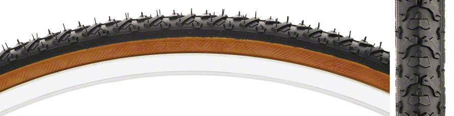 Kenda Kross Cyclo Tire - 700 x 35 Clincher Wire Black/Mocha 60tpi-Goodwynn'sGoodwynn's
