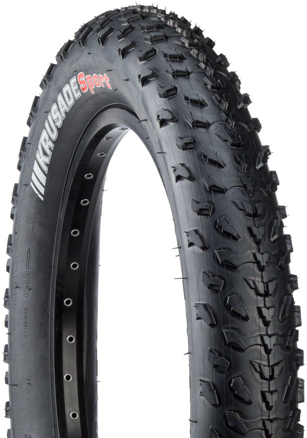 Kenda Krusade Tire - 20 x 4 Clincher Wire Black 60tpi-Goodwynn'sGoodwynn's
