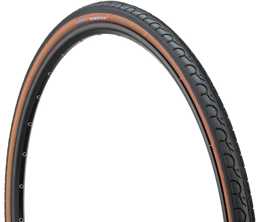 Kenda Kwest Tire - 700 x 35 Clincher Wire Black/Mocha-Goodwynn'sGoodwynn's
