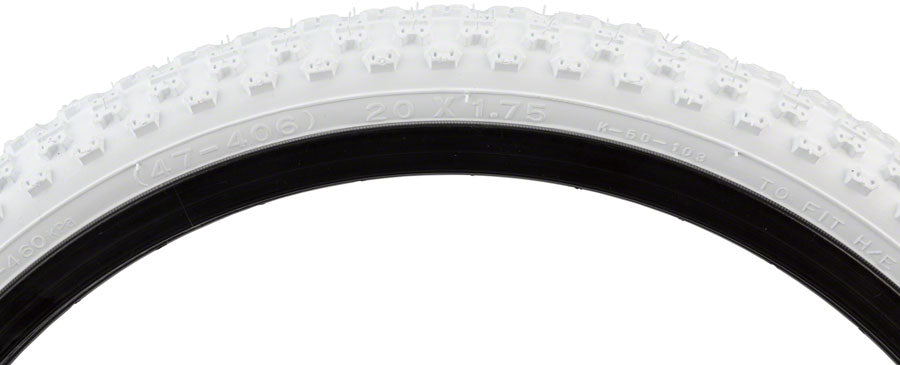Kenda K50 Tire - 20 x 1.75 Clincher Wire White-Goodwynn'sGoodwynn's
