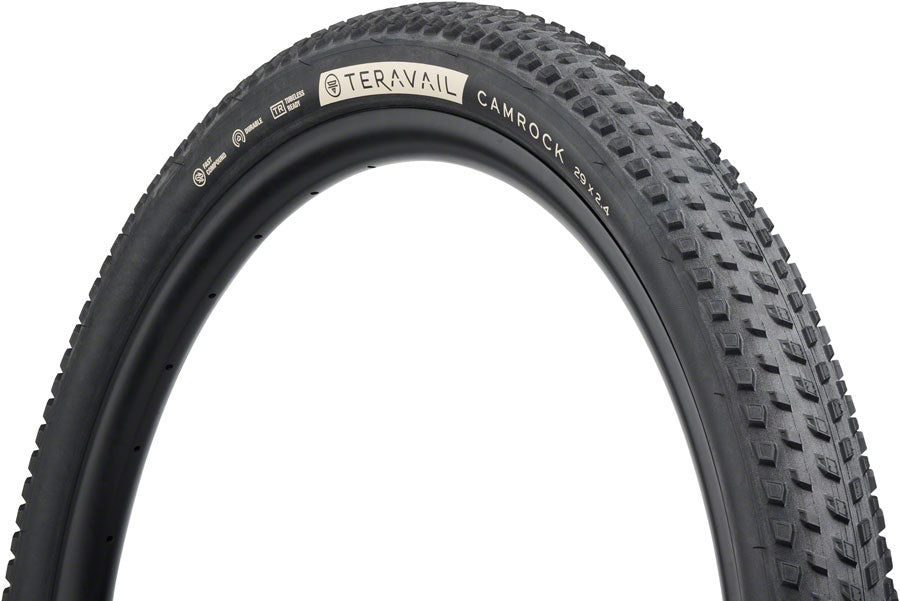 Teravail Camrock Tire - 29 x 2.4 Tubeless Folding BLK Light Trail Fast Compound-Goodwynn'sGoodwynn's