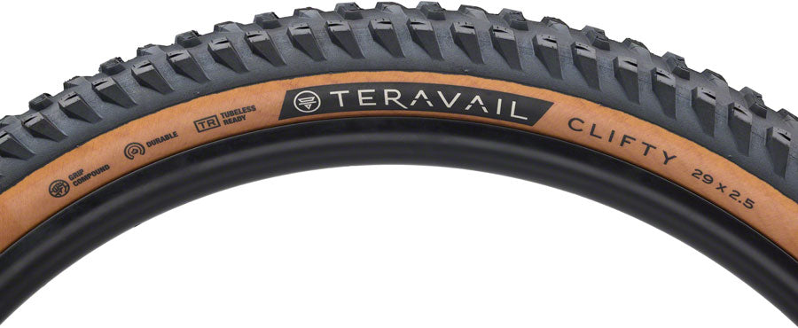 Teravail Clifty Tire - 29 x 2.5 Tubeless Folding Tan Durable Grip Compound-Goodwynn'sGoodwynn's