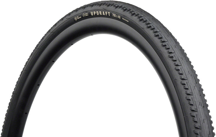 Teravail Updraft Tire - 700 x 35 Tubeless Folding BLK Durable Fast Compound-Goodwynn'sGoodwynn's