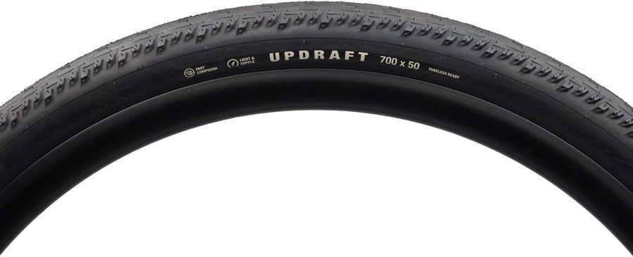 Teravail Updraft Tire - 700 x 50 Tubeless Folding BLK Durable Fast Compound-Goodwynn&#39;sGoodwynn&#39;s