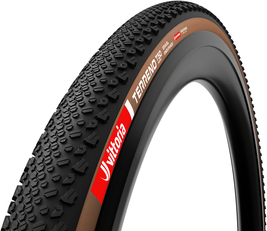 Vittoria Terreno T50 Mixed Tire - 700 x 45 Tubeless Folding Brown Gravel Endurance Graphene G2.0-Goodwynn'sGoodwynn's