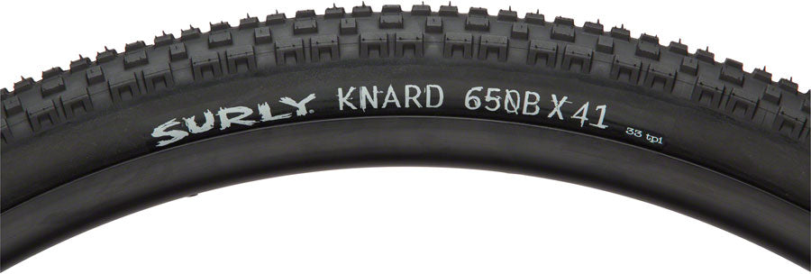 Surly Knard Tire - 650b x 41 Clincher Wire Black 33tpi-Goodwynn'sGoodwynn's