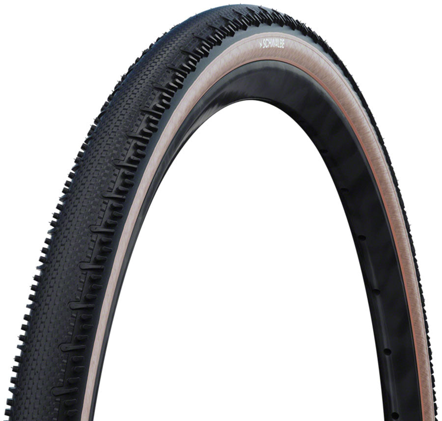 Schwalbe G-One RS Tire - 700 x 50 Tubeless Folding BLK/Transparent Evolution Line Pro Addix Race-Goodwynn'sGoodwynn's
