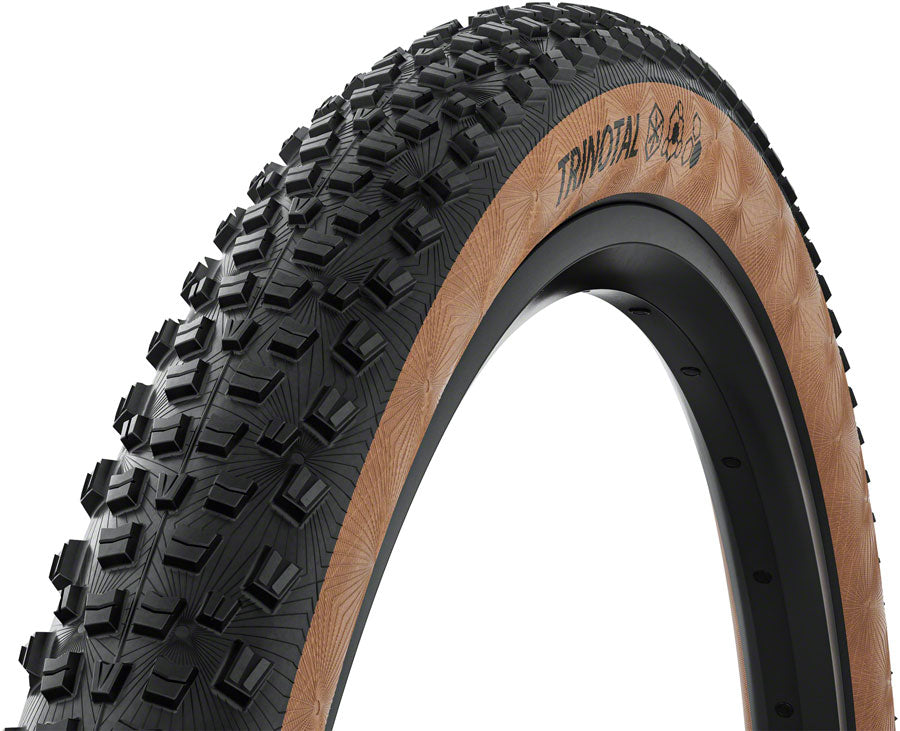 Continental Trinotal Tire - 29 x 2.40 Tubeless Folding BLK/Transparent Rapid Trail Casing E25-Goodwynn'sGoodwynn's