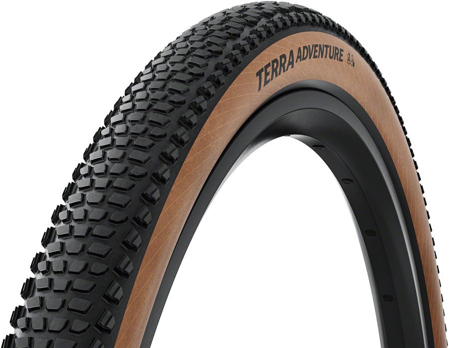 Continental Terra Adventure Tire - 700 x 50 Tubeless Folding BLK/Transparent Grip Trail Casing E25-Goodwynn'sGoodwynn's