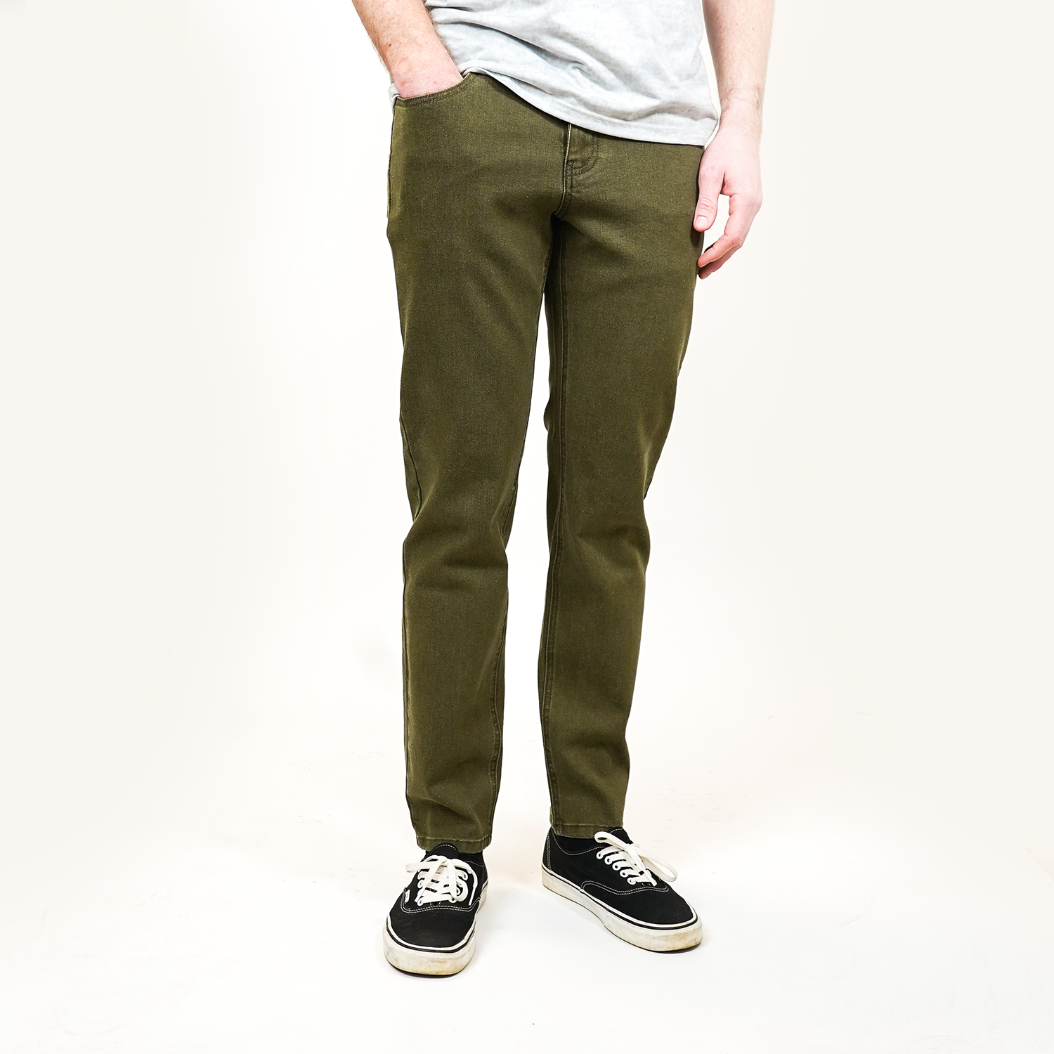 Jean Pants - Army Olive-Goodwynn&#39;sGoodwynn&#39;s