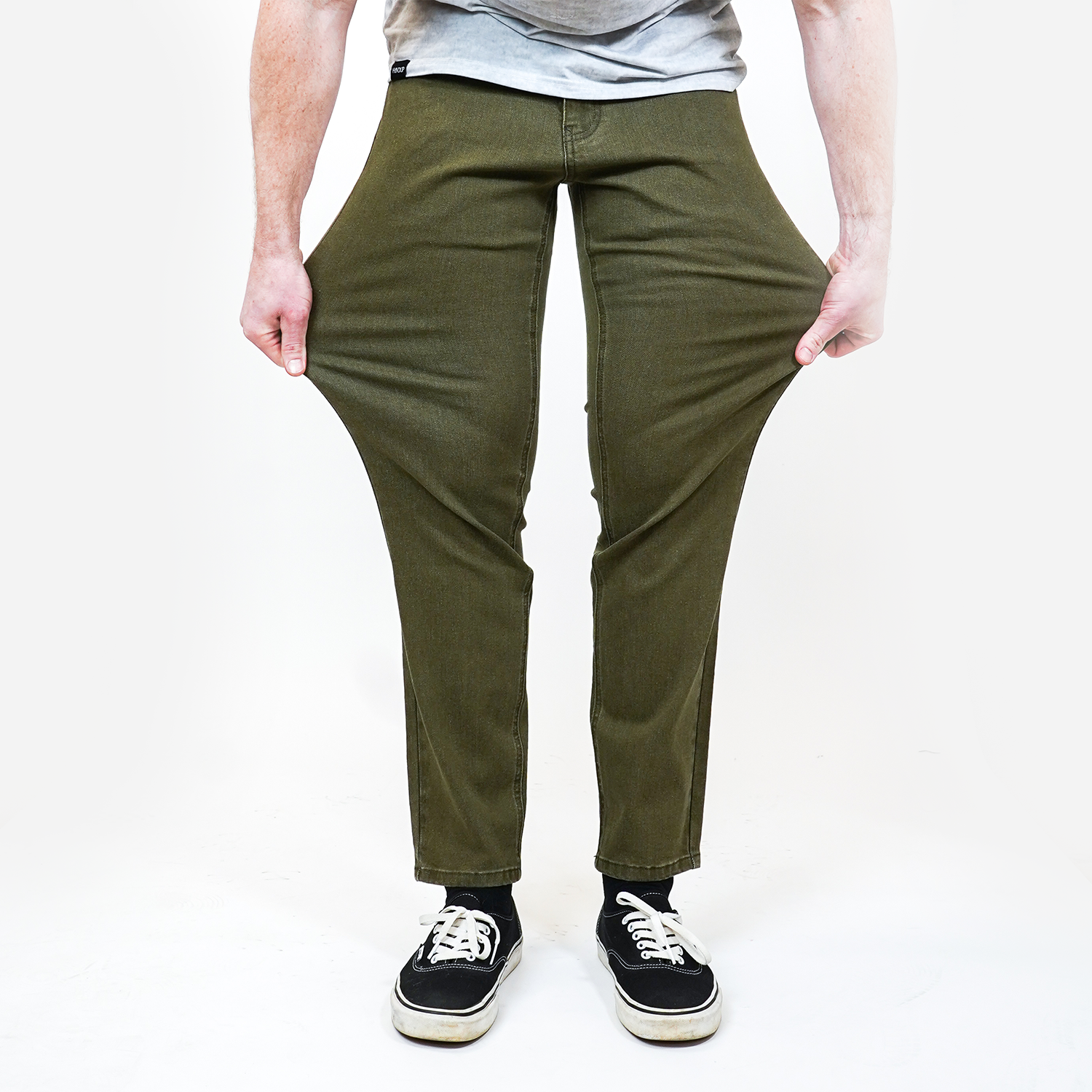 Jean Pants - Army Olive-Goodwynn&#39;sGoodwynn&#39;s