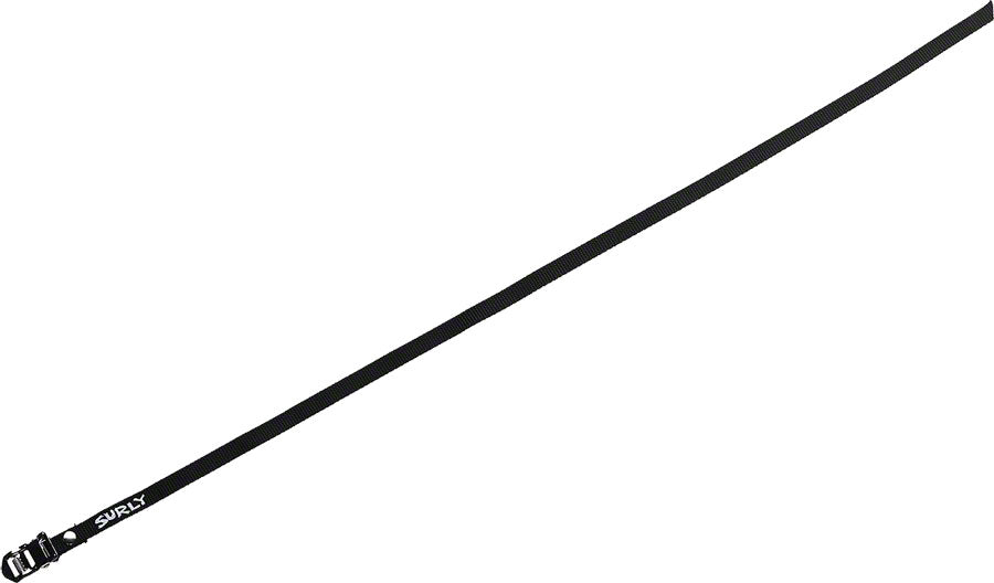 Surly Junk Strap 120cm Rack Strap: Black with Stainless Buckle~ Each-Goodwynn'sGoodwynn's