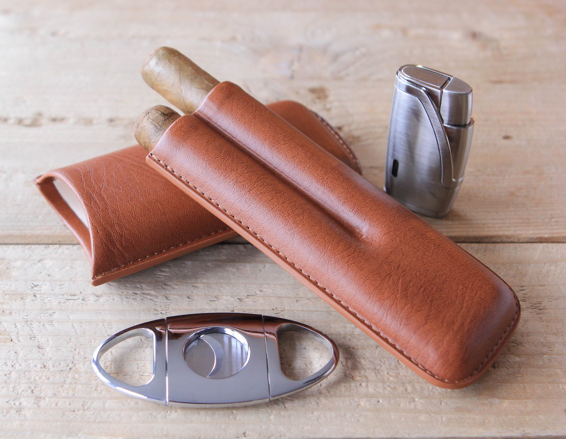 Klaro Two-Cigar Travel Case-Goodwynn'sGoodwynn's