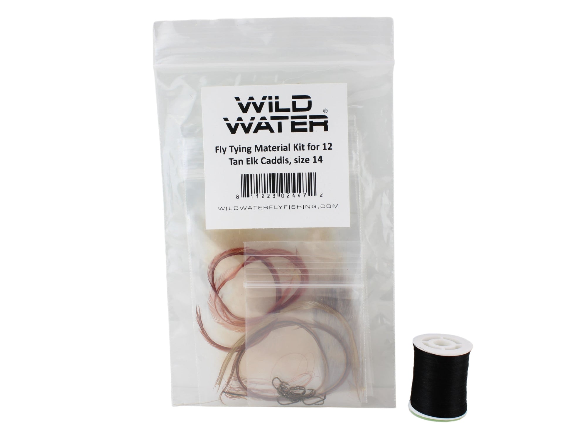 Wild Water Fly Fishing Fly Tying Material Kit, Tan Caddis-Goodwynn'sGoodwynn's