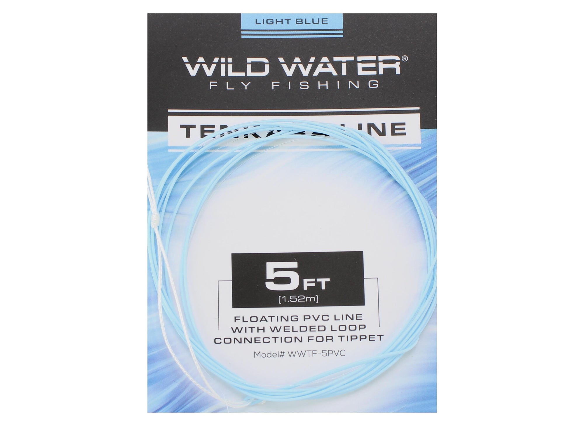 Wild Water Fly Fishing 5' Blue PVC Tenkara Line-Goodwynn'sGoodwynn's