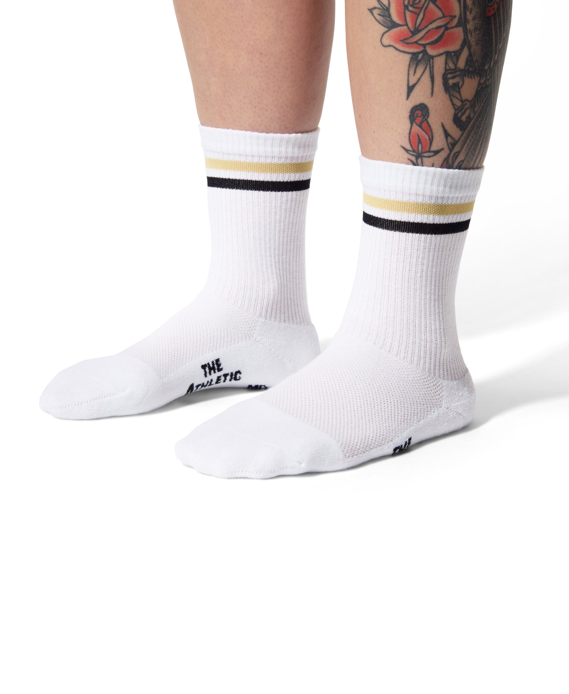 Tiger Eye Triple Double Crew Socks-Goodwynn&#39;sGoodwynn&#39;s