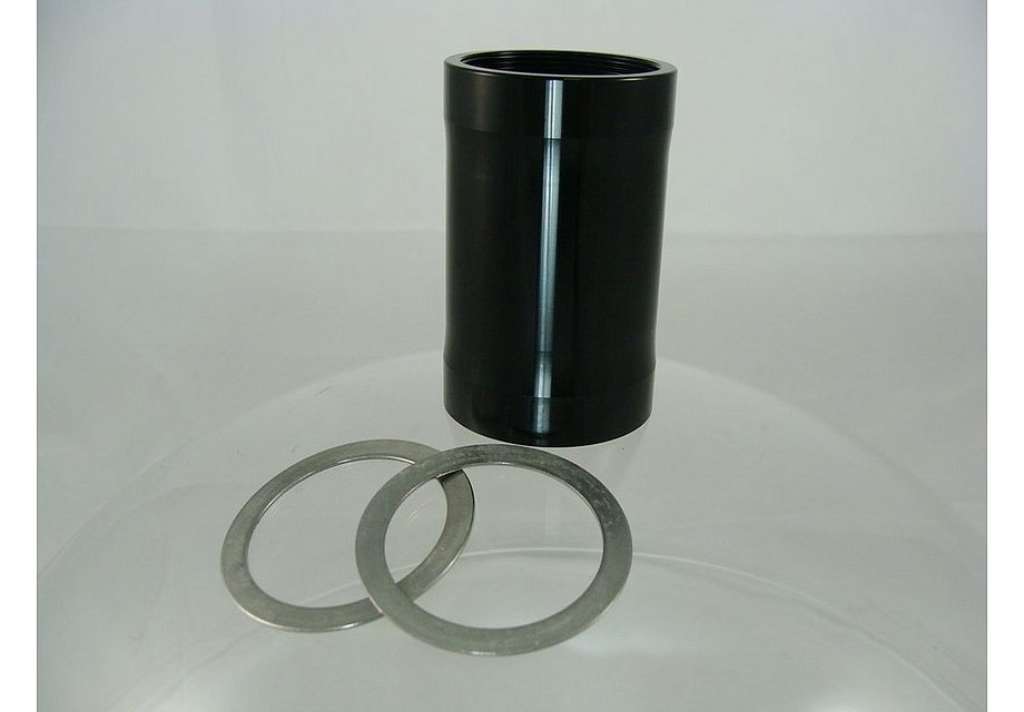 Specialized road bbr my09-13 allez/crux alloy frame osbb bottom bracket adapter for shimano cranks italian thread