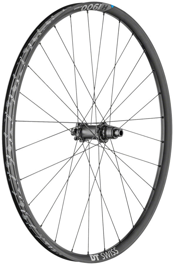 DT Swiss H 1900 Spline 30 Rear Wheel - 27.5" 12 x 148mm 6-Bolt XD Black-Goodwynn'sGoodwynn's