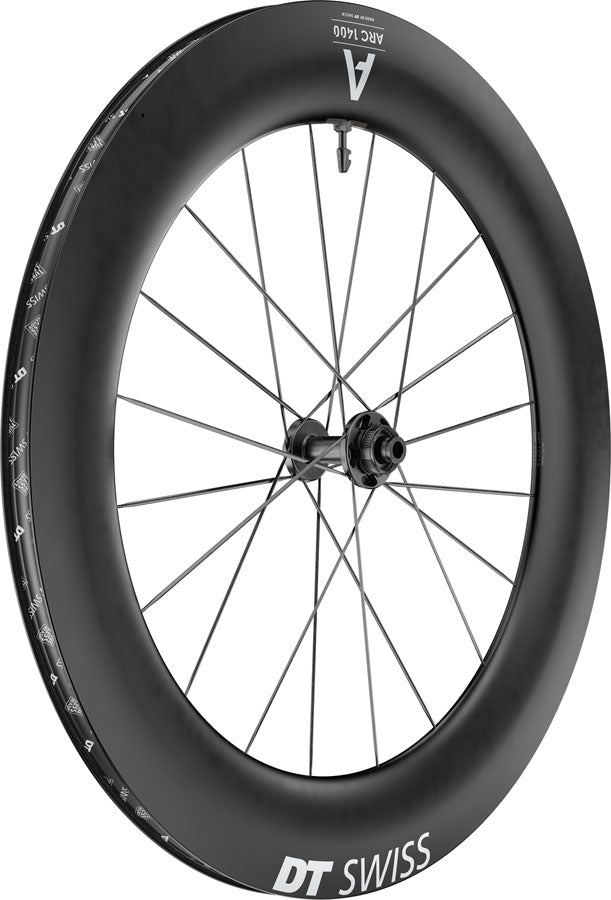 DT Swiss ARC 1400 DiCut 85 Front Wheel - 700 12 x 100mm Center-Lock Black-Goodwynn&#39;sGoodwynn&#39;s