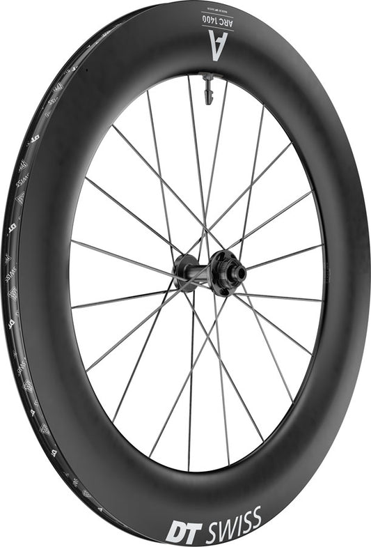 DT Swiss ARC 1400 DiCut 85 Front Wheel - 700 12 x 100mm Center-Lock Black-Goodwynn's