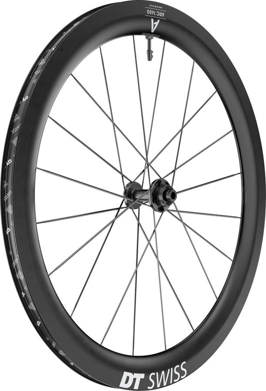 DT Swiss ARC 1400 DiCut 55 Front Wheel - 700 12 x 100mm Center-Lock Black-Goodwynn's