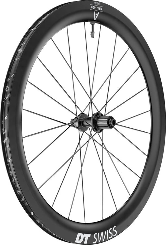 DT Swiss ARC 1400 DiCut 55 Rear Wheel - 700 12 x 142mm Center-Lock HG11 Road/XDR Ratchet EXP 36 BLK-Goodwynn's