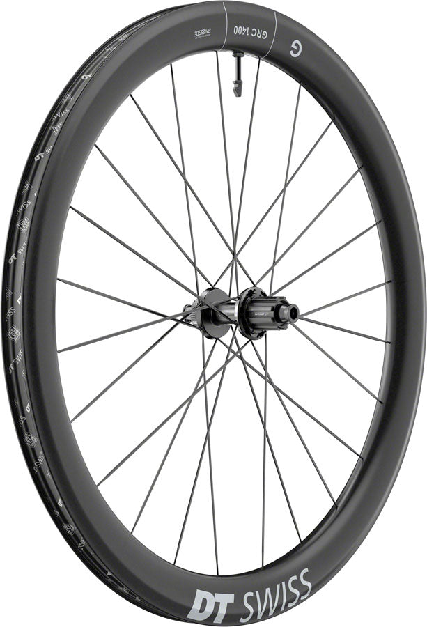 DT Swiss GRC 1400 DICUT 50 Rear Wheel - 700c 12 x 142mm Center-Lock N3W Ratchet EXP 36 BLK-Goodwynn'sGoodwynn's