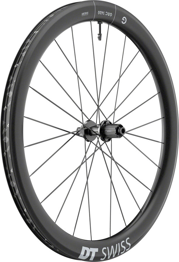 DT Swiss GRC 1400 DICUT 50 Rear Wheel - 700c 12 x 142mm Center-Lock HG 11 Road Ratchet EXP 36 BLK-Goodwynn'sGoodwynn's