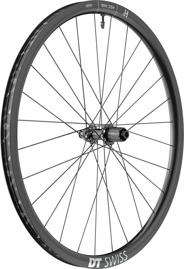 DT Swiss HGC 1400 Spline 30 Rear Wheel - 700c 12 x 142mm Center-Lock HG 11 Road Ratchet EXP OS 30 BLK-Goodwynn'sGoodwynn's