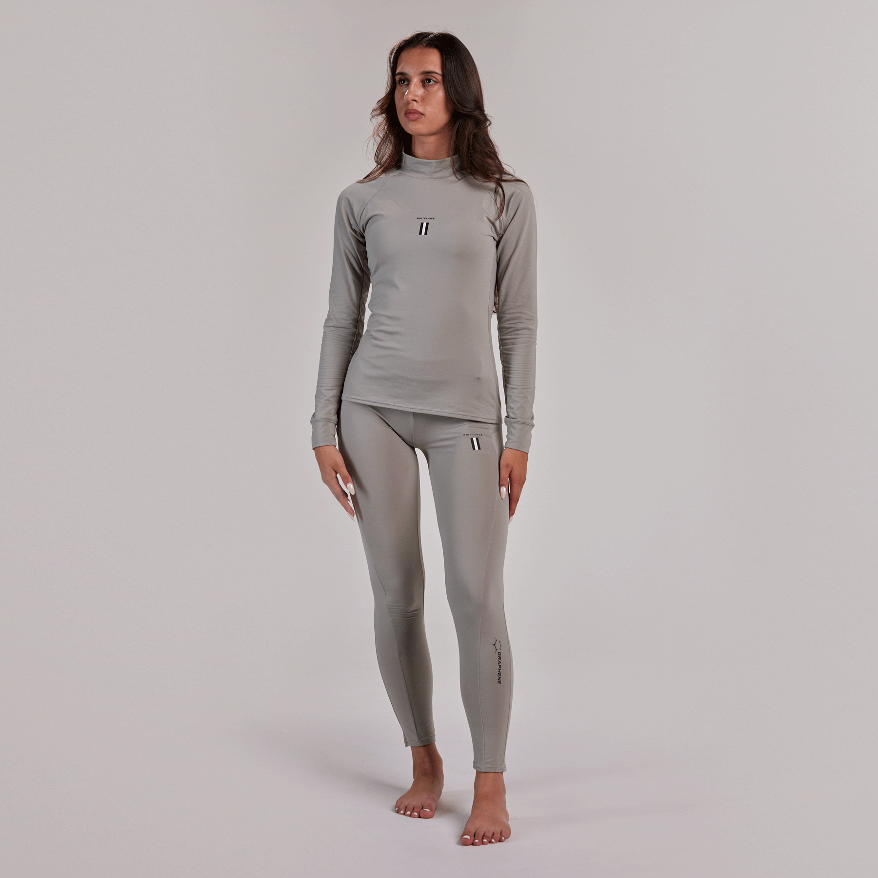 Graphene Midweight Base Layer Bottom - Fog Khaki-Goodwynn'sGoodwynn's
