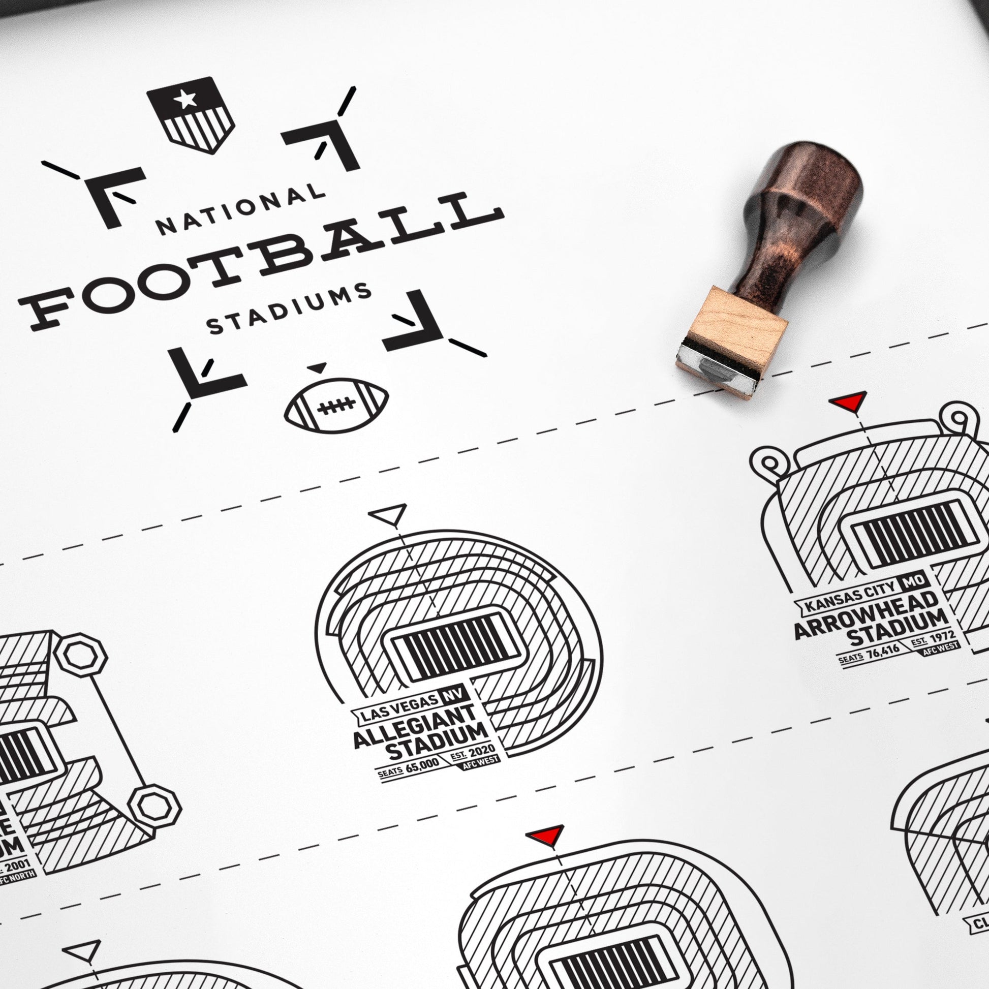 The Football Stadium Register Print-Goodwynn'sGoodwynn's